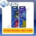 Brother Genuine LC47 BK/C/M/Y x4 Ink Set->MFC-640CW/MFC-620CN/MFC-5840CN/DCP-115